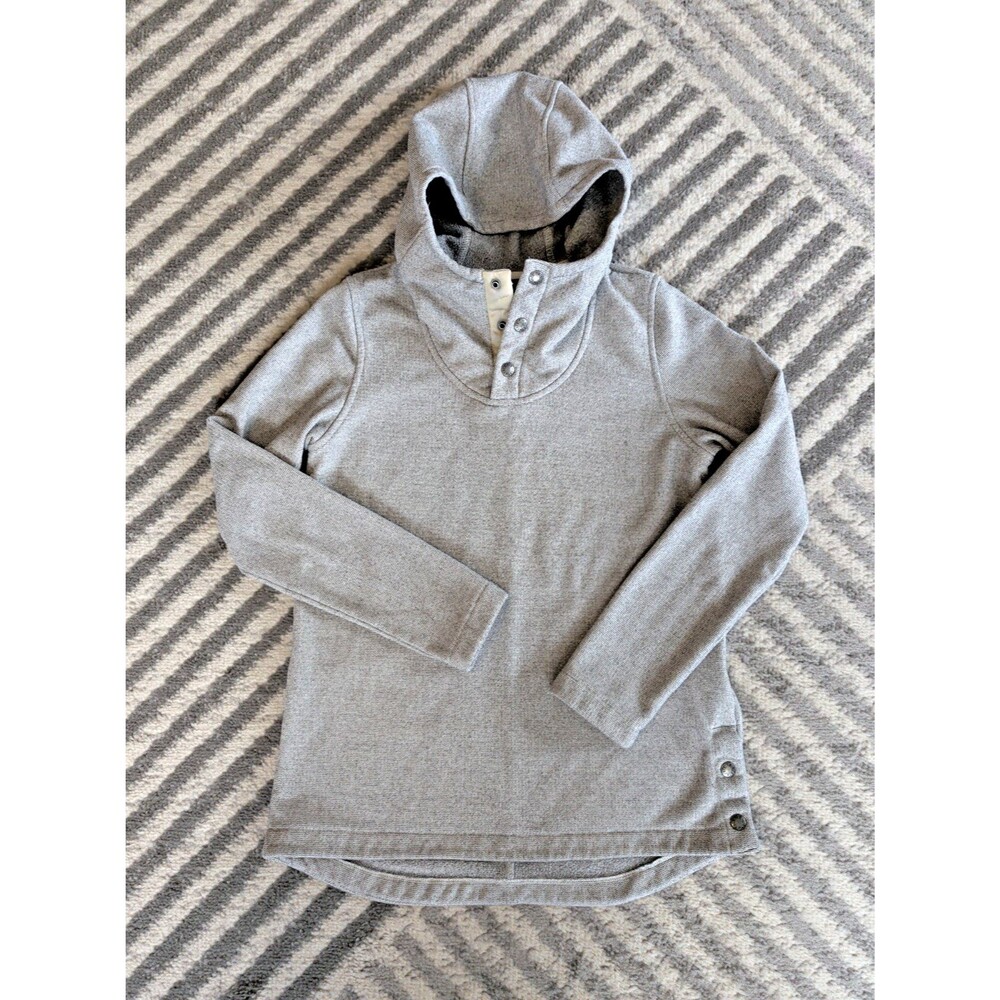 The Northface Women's High Button Up Neck Pullover Hoodie S